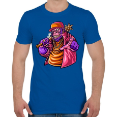 PRINTFASHION ANIMAL - Férfi póló - Királykék