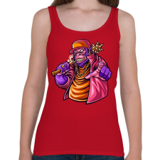 PRINTFASHION ANIMAL - Női atléta - Cseresznyepiros női trikó