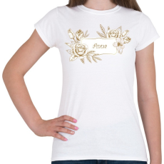 PRINTFASHION Anna - Női póló - Fehér