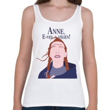 PRINTFASHION Anne, E-vel a végén! - Női atléta - Fehér női trikó