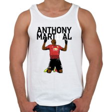 PRINTFASHION Anthony Martial - Férfi atléta - Fehér atléta, trikó