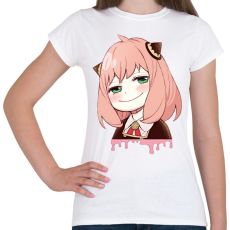 PRINTFASHION Anya Forger minta (Spy x Family) - Női póló - Fehér