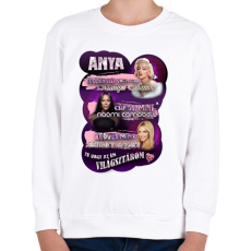 PRINTFASHION anya - Gyerek pulóver - Fehér