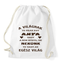 PRINTFASHION Anya - Sportzsák, Tornazsák - Fehér tornazsák
