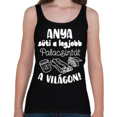 PRINTFASHION Anya süti a legjobb palacsintát a világon! - Női atléta - Fekete