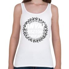 PRINTFASHION anyai ösztön kerek fehér - Női atléta - Fehér női trikó