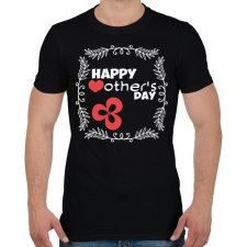 PRINTFASHION Anyák napja!  - Férfi póló - Fekete férfi póló