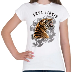 PRINTFASHION ANYATIGRIScolor - Női póló - Fehér