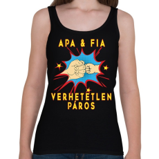 PRINTFASHION APA & FIA - Női atléta - Fekete
