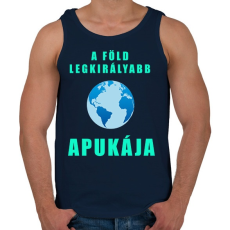 PRINTFASHION APÁKNAPJÁRA1 - Férfi atléta - Sötétkék