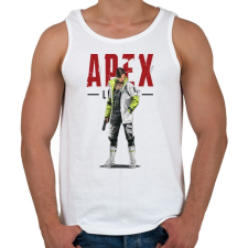 PRINTFASHION Apex Crypto - Férfi atléta - Fehér atléta, trikó
