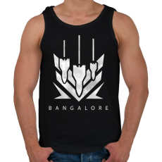 PRINTFASHION Apex Legends - Bangalore - Férfi atléta - Fekete