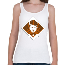 PRINTFASHION Apex Legends Bangalore Jelvény (Badge) - Női atléta - Fehér női trikó