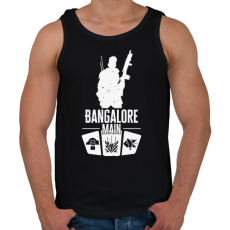 PRINTFASHION Apex Legends - Bangalore Main - Férfi atléta - Fekete