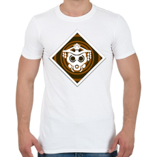 PRINTFASHION Apex Legends Bloodhound Jelvény (Badge) - Férfi póló - Fehér