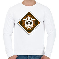 PRINTFASHION Apex Legends Bloodhound Jelvény (Badge) - Férfi pulóver - Fehér