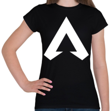 PRINTFASHION Apex Legends - Női póló - Fekete női póló