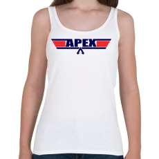 PRINTFASHION Apex Legends - TopGun logó - Női atléta - Fehér