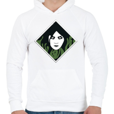 PRINTFASHION Apex Legends Wraith Jelvény (Badge) - Férfi kapucnis pulóver - Fehér férfi pulóver, kardigán