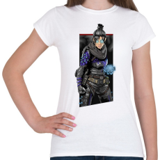 PRINTFASHION Apex Legends Wraith - Női póló - Fehér