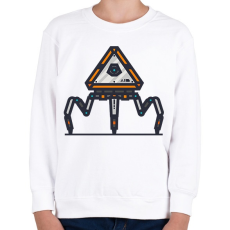 PRINTFASHION Apex LOOT - Gyerek pulóver - Fehér