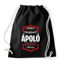 PRINTFASHION Ápoló prémium minőség - Sportzsák, Tornazsák - Fekete tornazsák