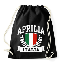 PRINTFASHION Aprila Italia - Sportzsák, Tornazsák - Fekete tornazsák