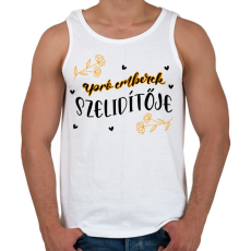 PRINTFASHION Apró emberek szelidítője - Férfi atléta - Fehér
