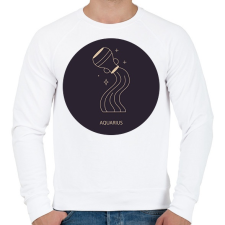PRINTFASHION Aquarius - Vízöntő - Férfi pulóver - Fehér női pulóver, kardigán