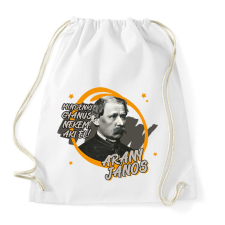 PRINTFASHION Arany János - Mindenki gyanús - Sportzsák, Tornazsák - Fehér tornazsák