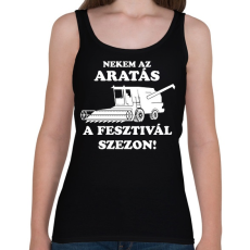 PRINTFASHION aratas fesztival  - Női atléta - Fekete