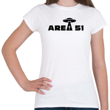 PRINTFASHION Area 51  - Női póló - Fehér női póló