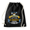 PRINTFASHION Argentin csapat - Sportzsák, Tornazsák - Fekete