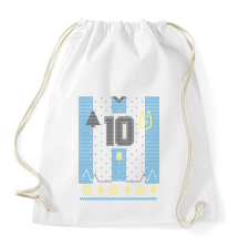 PRINTFASHION Argentin mez - Sportzsák, Tornazsák - Fehér tornazsák