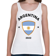 PRINTFASHION ARGENTINA - Női atléta - Fehér női trikó