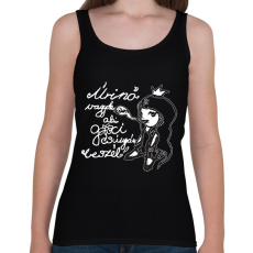 PRINTFASHION arisztokratikus idill.w - Női atléta - Fekete