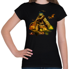 PRINTFASHION ark játék - Női póló - Fekete női póló