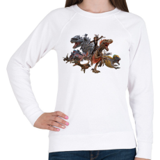 PRINTFASHION Ark - Női pulóver - Fehér