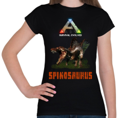 PRINTFASHION ark-spinosaurus - Női póló - Fekete