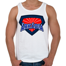 PRINTFASHION ÁRKÁDIA - Férfi atléta - Fehér