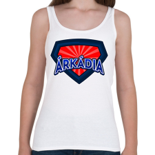 PRINTFASHION ÁRKÁDIA - Női atléta - Fehér női trikó