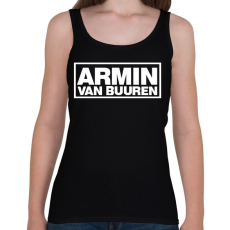PRINTFASHION Armin Van Buuren - Női atléta - Fekete