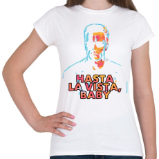 PRINTFASHION Arnold - Női póló - Fehér