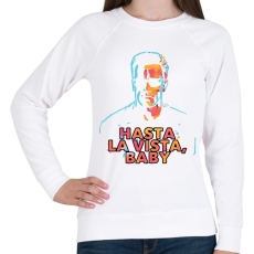 PRINTFASHION Arnold - Női pulóver - Fehér