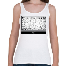 PRINTFASHION Art - Firka - Női atléta - Fehér