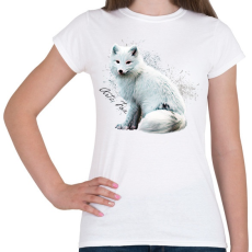 PRINTFASHION artic fox - Női póló - Fehér