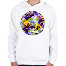 PRINTFASHION Árvácska bolygó - Gyerek kapucnis pulóver - Fehér gyerek pulóver, kardigán