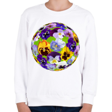 PRINTFASHION Árvácska bolygó - Gyerek pulóver - Fehér gyerek pulóver, kardigán