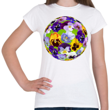 PRINTFASHION Árvácska bolygó - Női póló - Fehér női póló