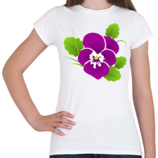 PRINTFASHION Árvácska - Női póló - Fehér női póló